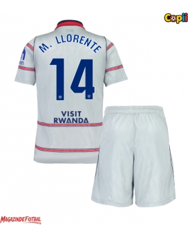 Atletico Madrid Marcos Llorente #14 Echipament de Fotbal Replică 2026-27 Copii Treilea (+ Șorturi)
